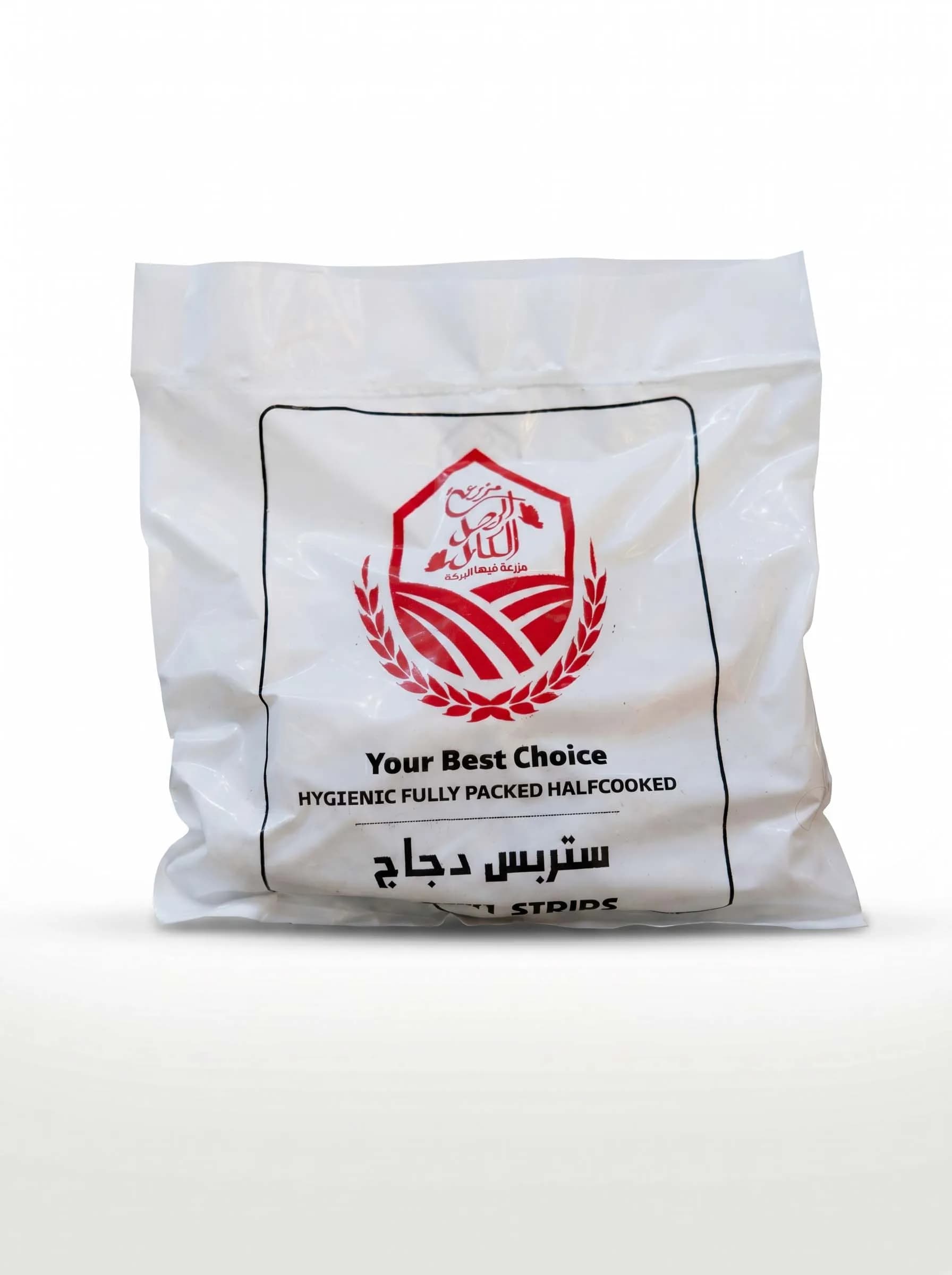 شرائح دجاج نصف مطهوة