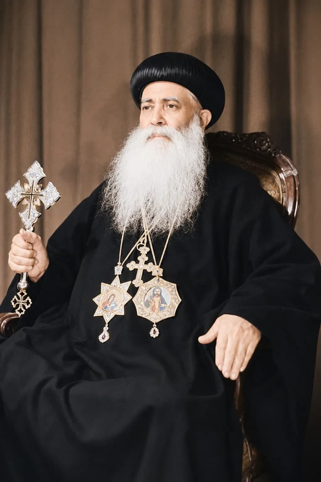 مثلث الرحمات قداسة البابا مكاريوس الثالث البطريرك 114 (1944- 1945)